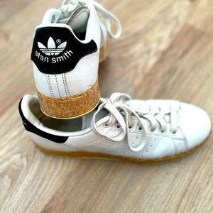 Stan Smith collectors cork bottoms. Size8.5 men’s